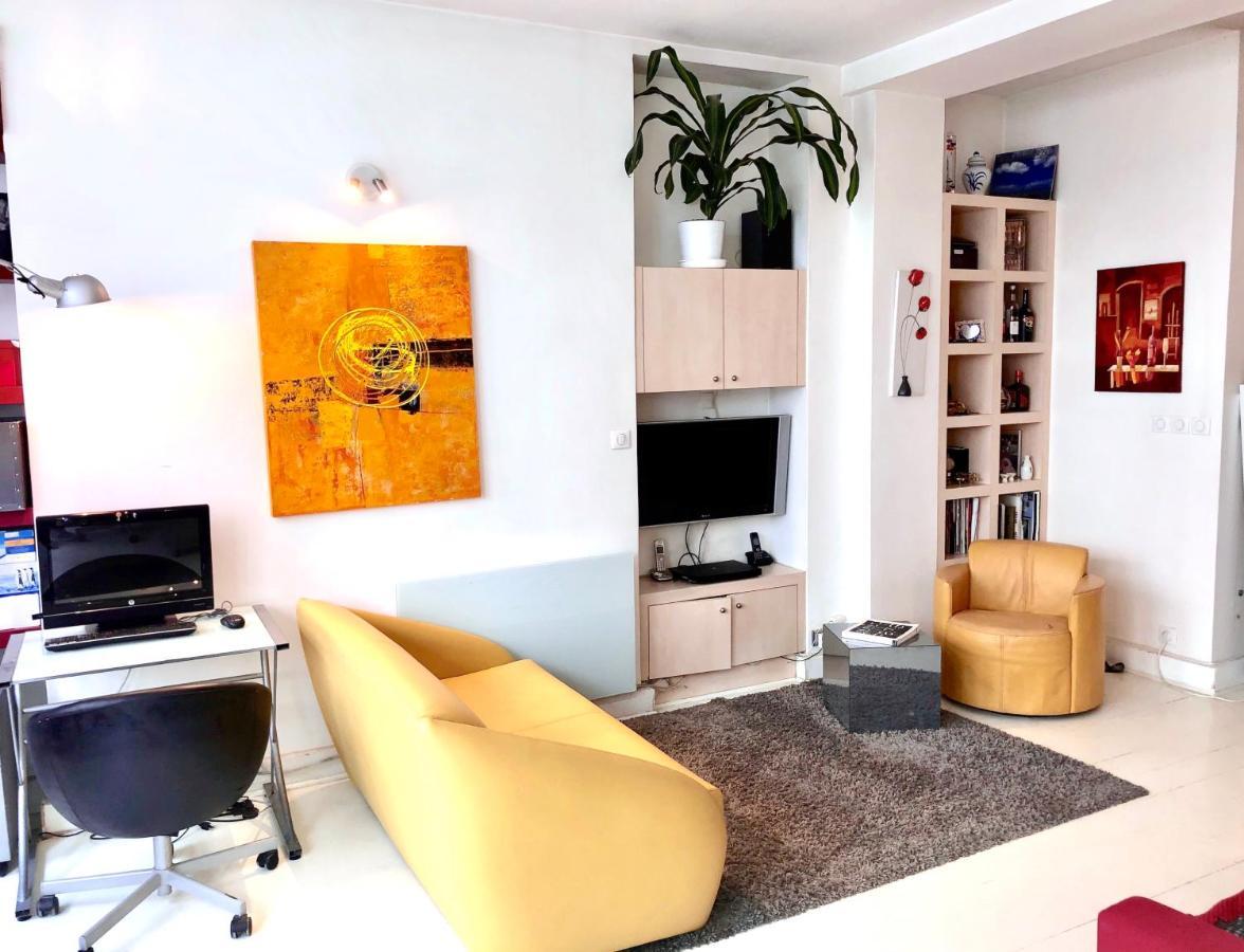 Modern Design Loft Apartment, Steps To Notre Dame Париж Экстерьер фото